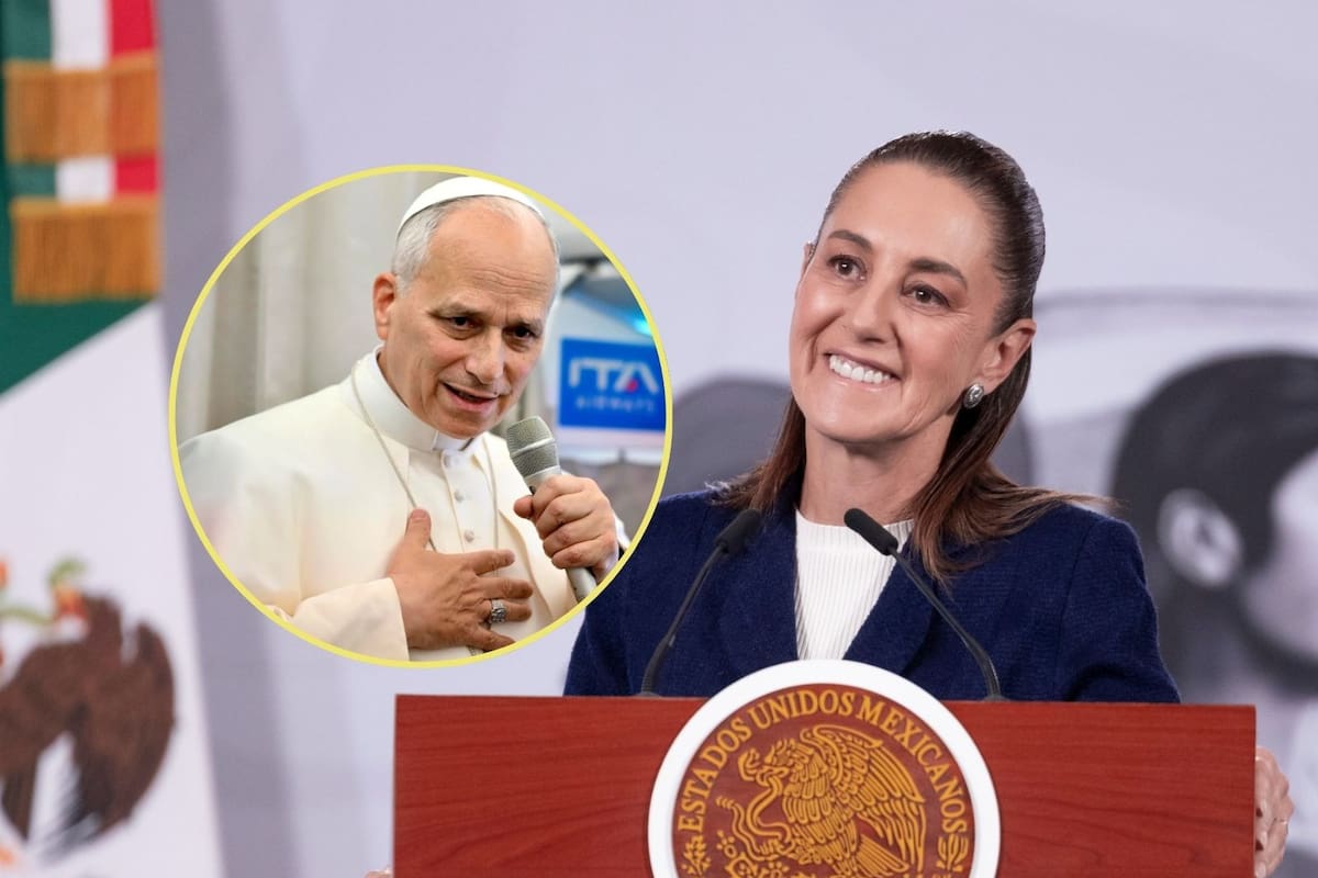 Papa León XIV manifiesta a Sheinbaum su voluntad por la pacificación de México