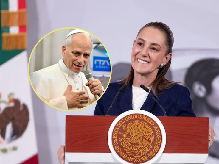 Papa León XIV manifiesta a Sheinbaum su voluntad por la pacificación de México