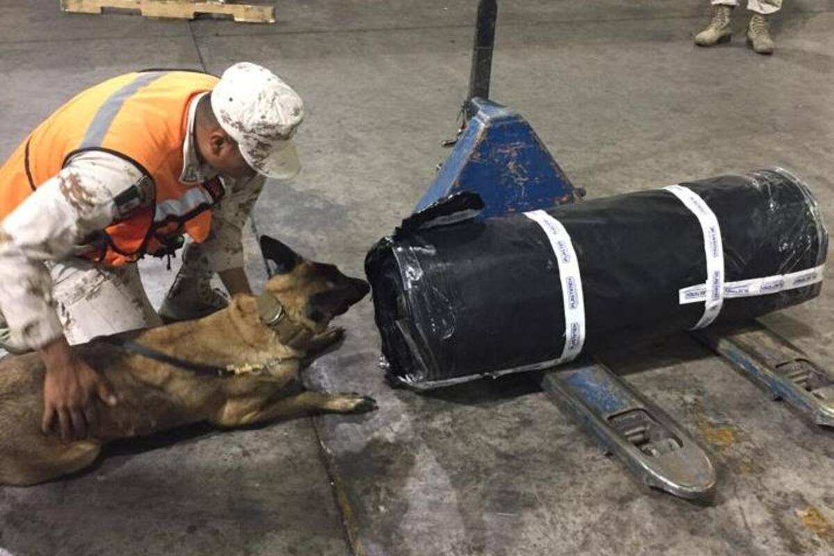 En rollos de hule traficaban gran cantidad de metanfetamina en Sonora