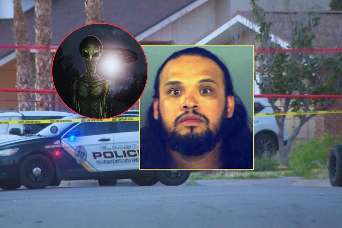 Jaime Contreras es acusado de matar a su padre y destriparlo en su casa en Texas, pero él asegura que “alienígenas le sacaron los órganos” al hombre de 74 años
