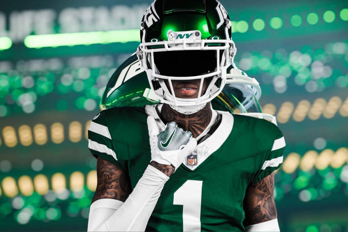 NFL: Jets de Nueva York debutan nuevos uniformes inspirados en los 80′s