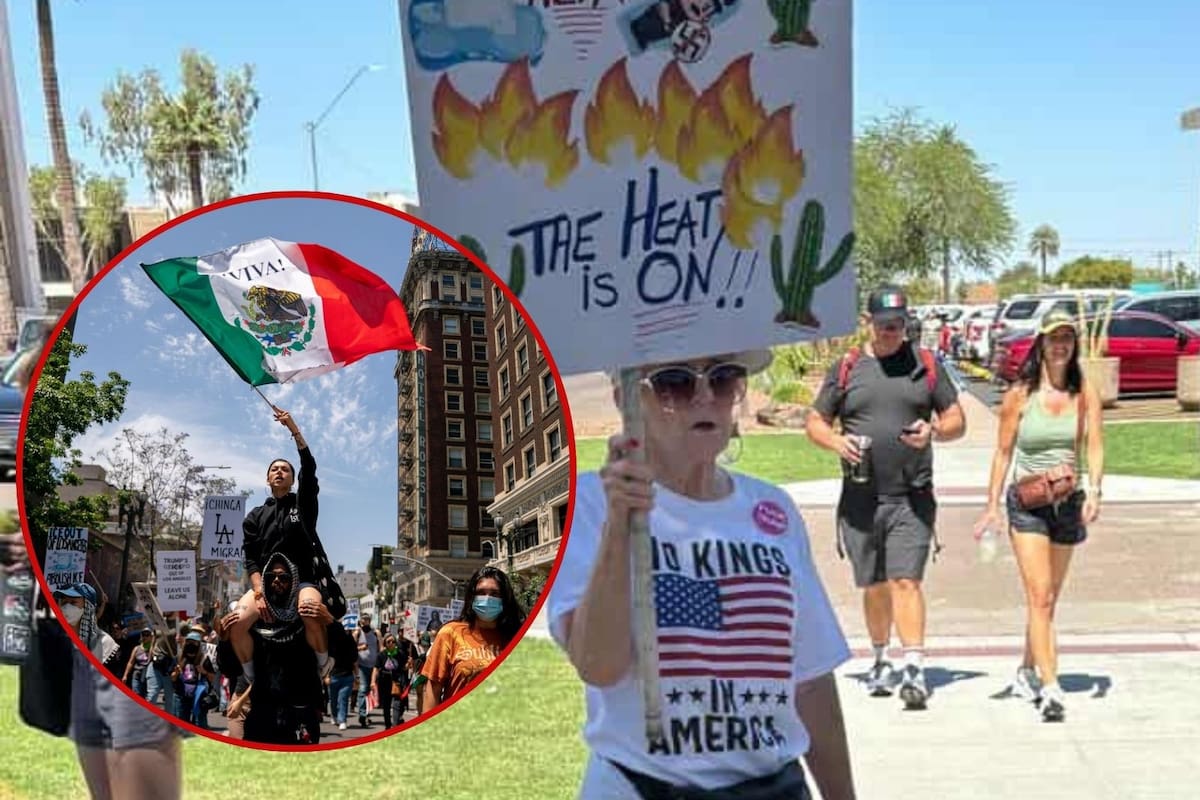 Protestan en varias ciudades de EEUU contra Trump