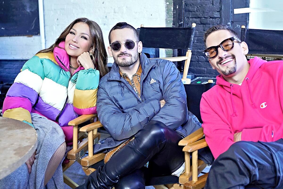 Thalía es hada madrina de Mau & Ricky