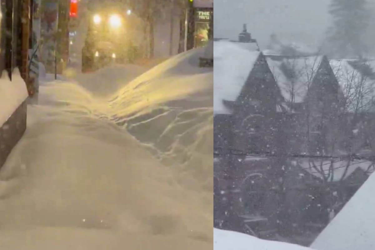 Toronto queda paralizada por nevada histórica: 60 centímetros de nieve, emergencia climática y cientos de accidentes