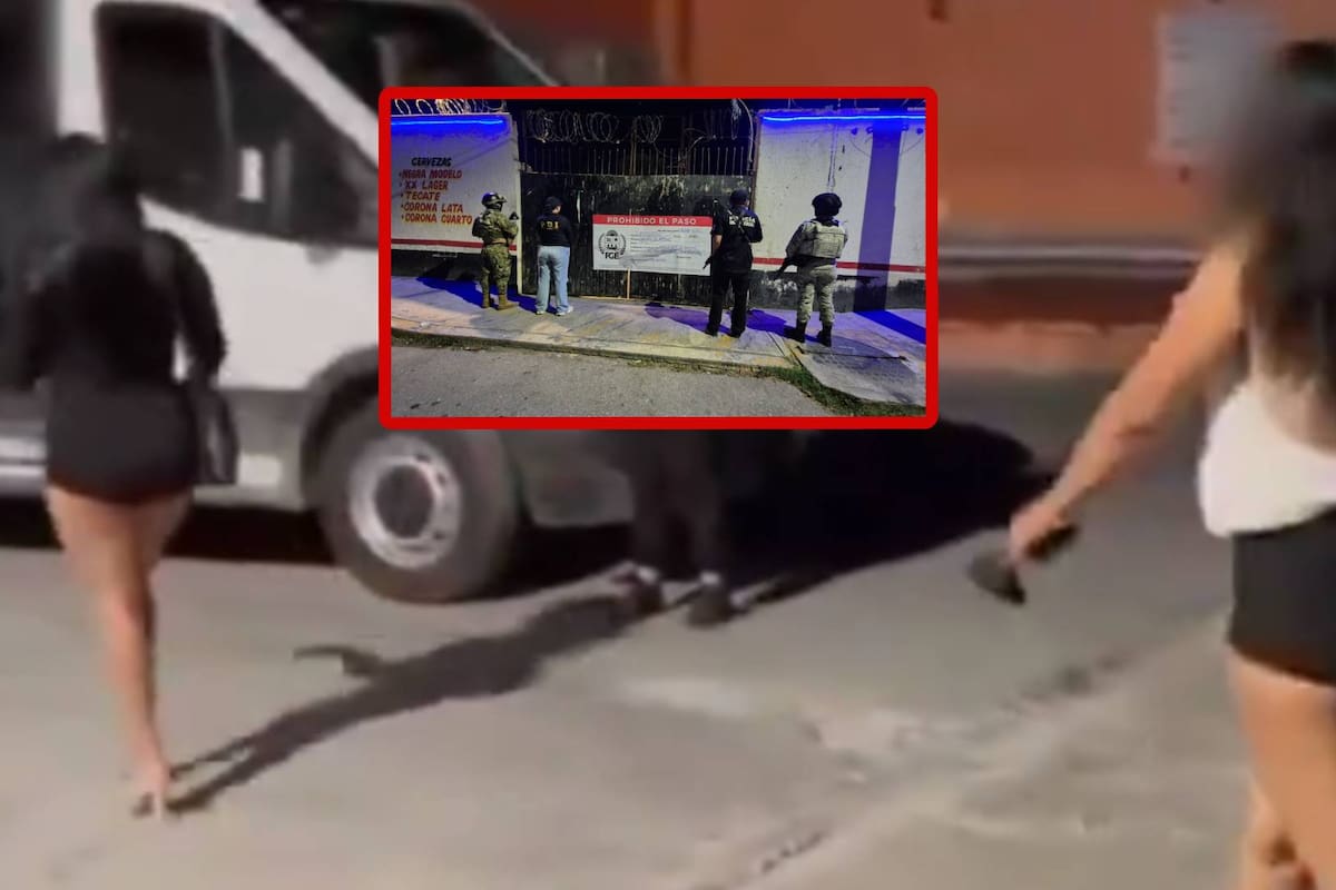 Rescatan a 20 mujeres presuntas víctimas de trata en bar de Playa del Carmen; 17 de ellas son mexicanas