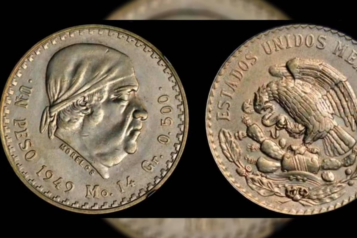 Características de la moneda de un peso que se vende hasta por 14 mil en internet