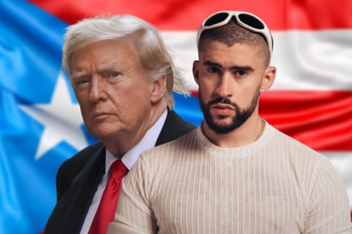 Bad Bunny vs Trump! El reguetonero responde a insultos contra Puerto Rico en campaña