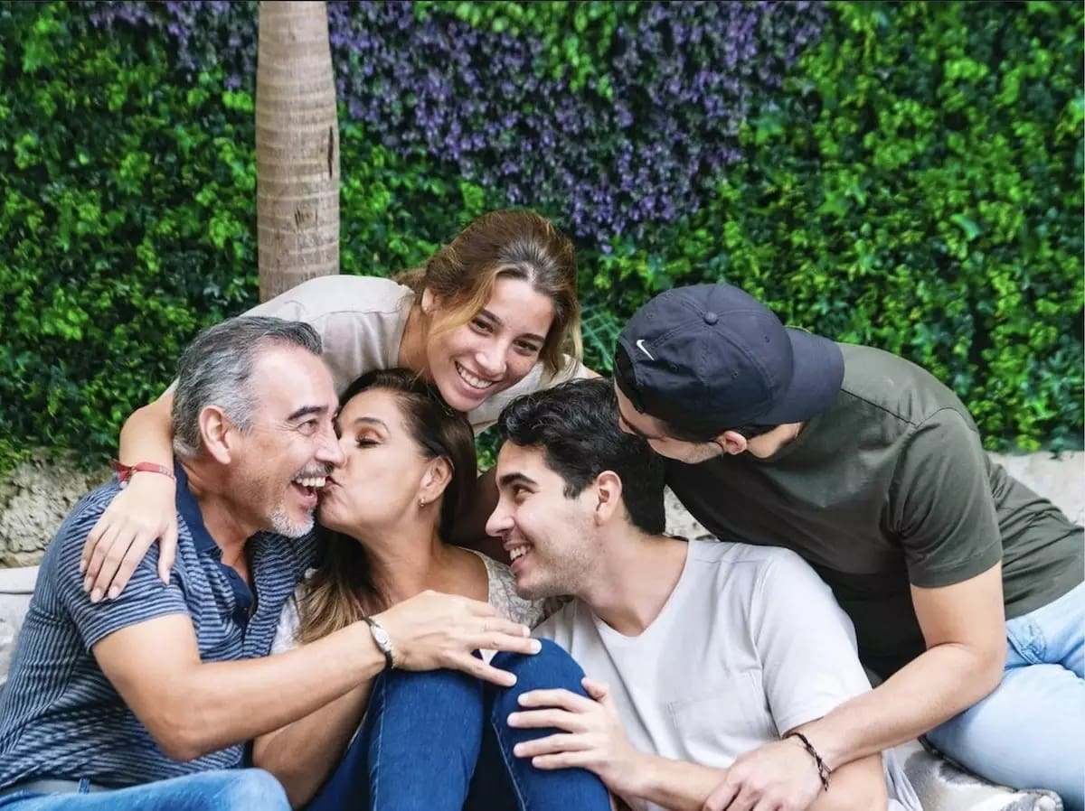 La familia de Mara Lezama, gobernadora de Quintana Roo. | Crédito: Instagram, Mara Lezama