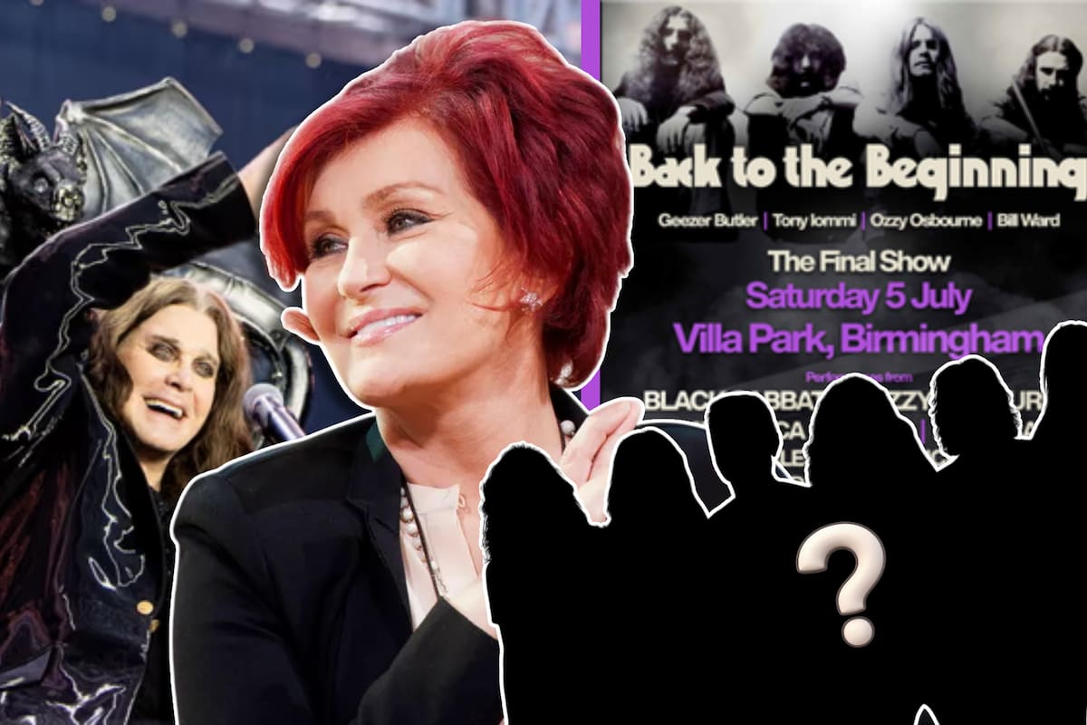 Por esta razón, Sharon Osbourne, esposa y manager de Ozzy, expulsó a una banda del último concierto de Black Sabbath