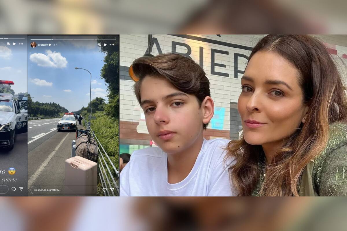Grettell Valdez y su hijo tuvieron un accidente de auto que casi termina en una explosión