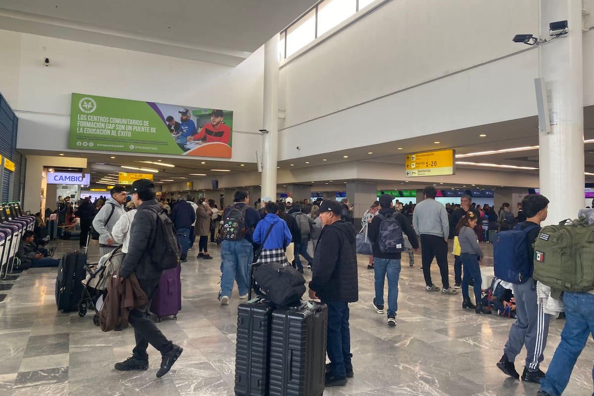 Viajeros pasarán fiestas fuera de Tijuana; confían en retorno sin afectaciones