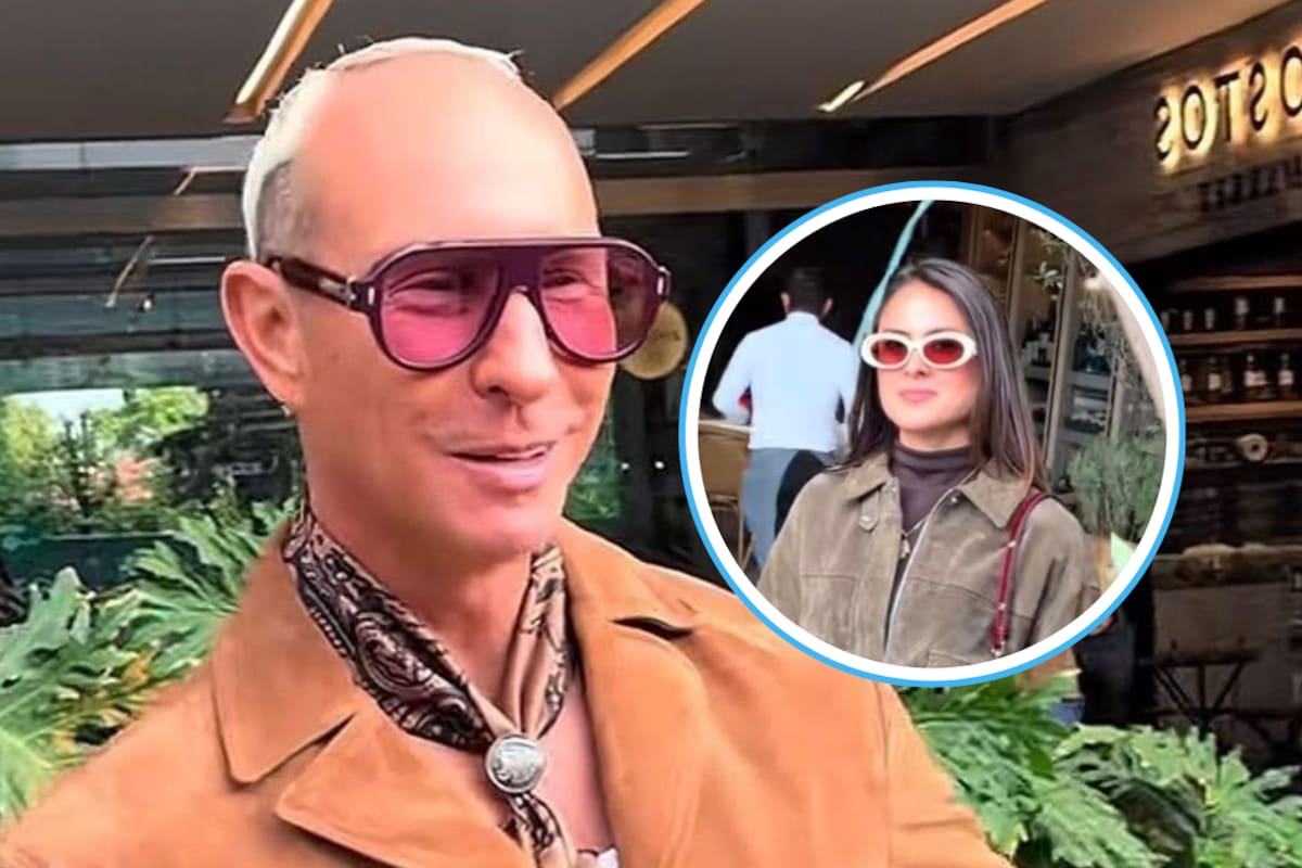 Erik Rubín vuelve a ser visto con joven mujer en restaurante; ya habían sido captados juntos antes (VIDEO)