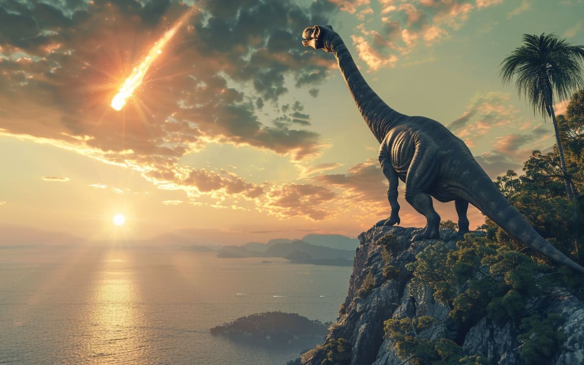 Fósiles encontrados en el suroeste de China permitieron identificar una nueva especie clave para entender la evolución temprana de los saurópodos. (Ilustrativa/IA).