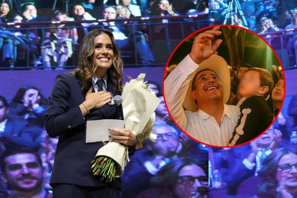 Alessandra Rojo de la Vega rinde homenaje a Carlos Manzo durante su Primer Informe de Gobierno en Cuauhtémoc