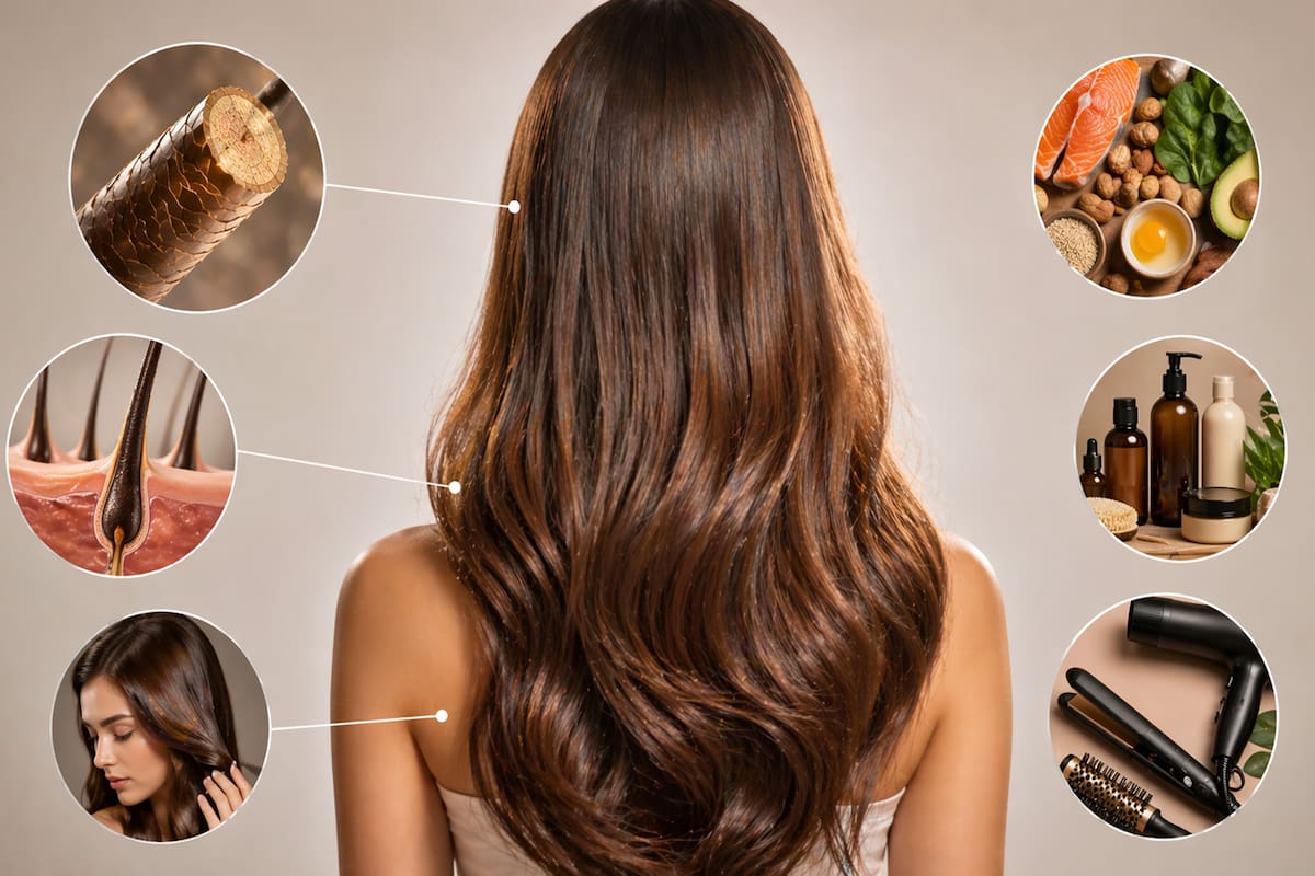 ¿Sabías que un solo pelo humano puede soportar hasta 100 gramos de peso?