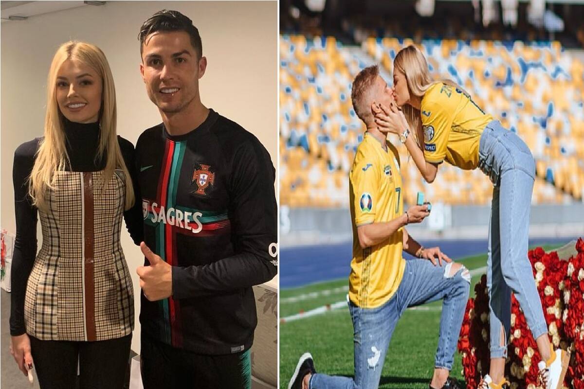 Su novia se toma foto con CR7 y se apura a pedirle matrimonio