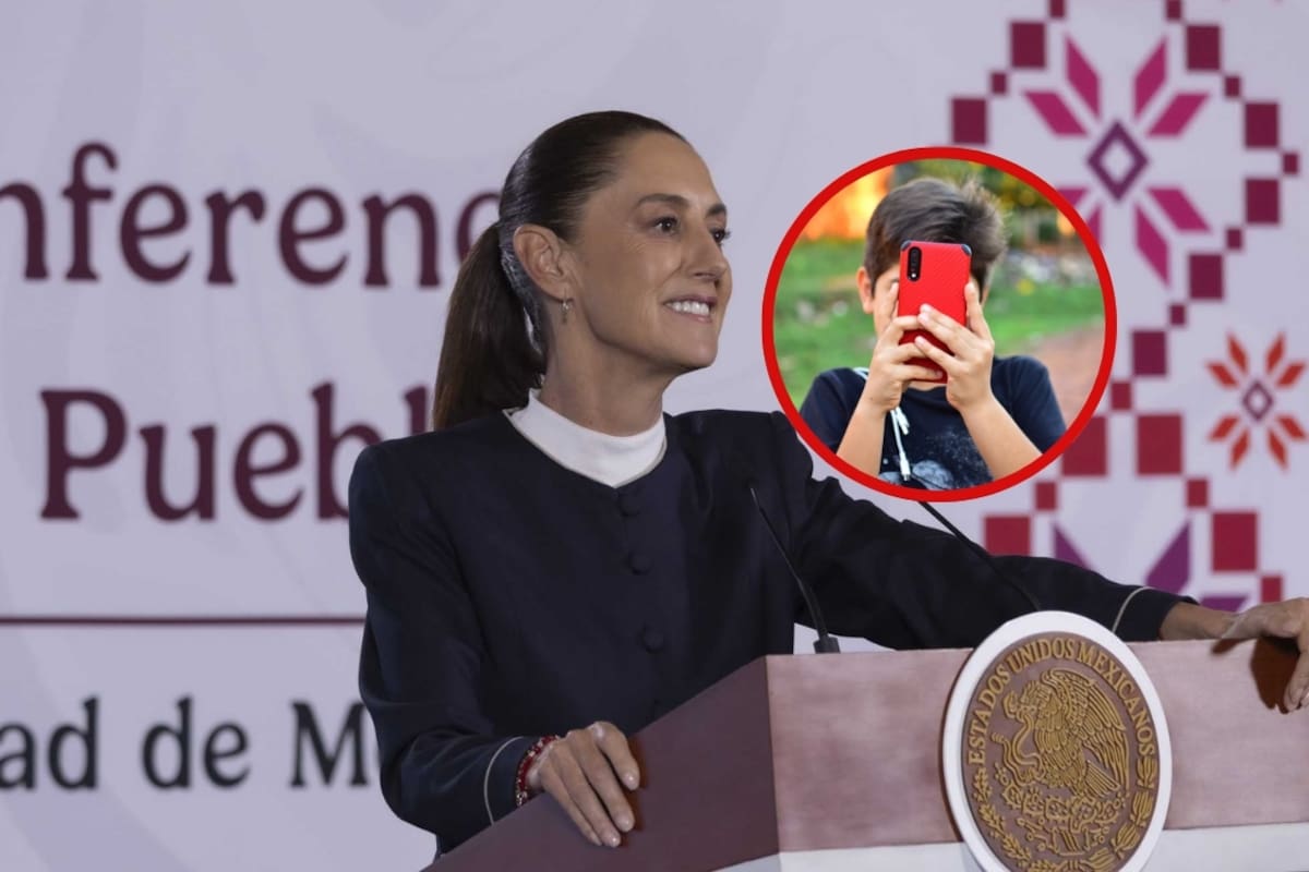 Sheinbaum plantea restringir celulares en escuelas y que los niños vuelvan al “papel y lápiz”