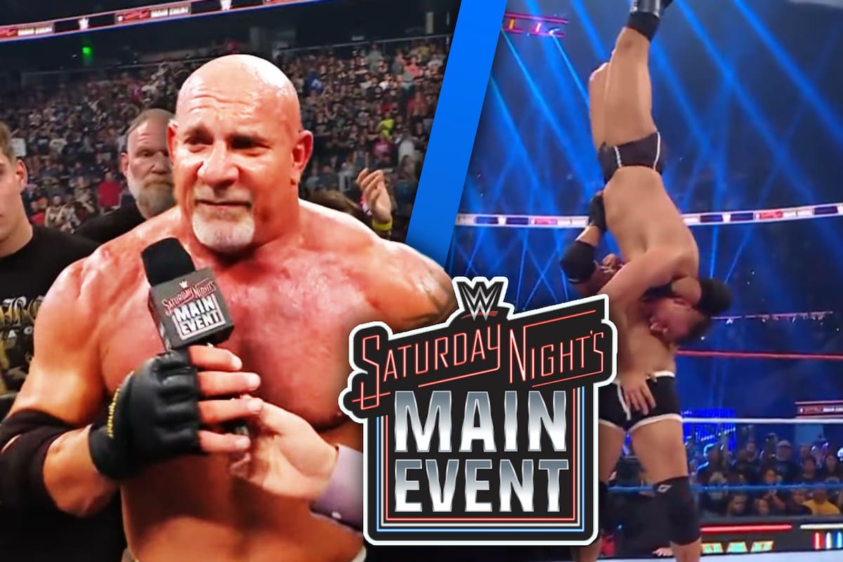 WWE corta el discurso de retiro de Goldberg en Saturday Night´s Main Event