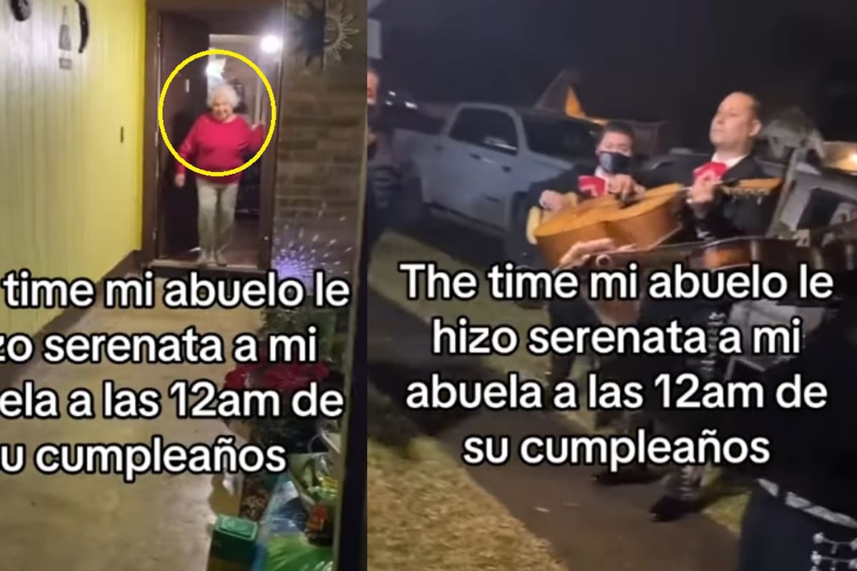 “El tipo de amor que quiero tener”: Joven comparte cómo su abuelo llevó serenata a su abuela a medianoche por su cumpleaños