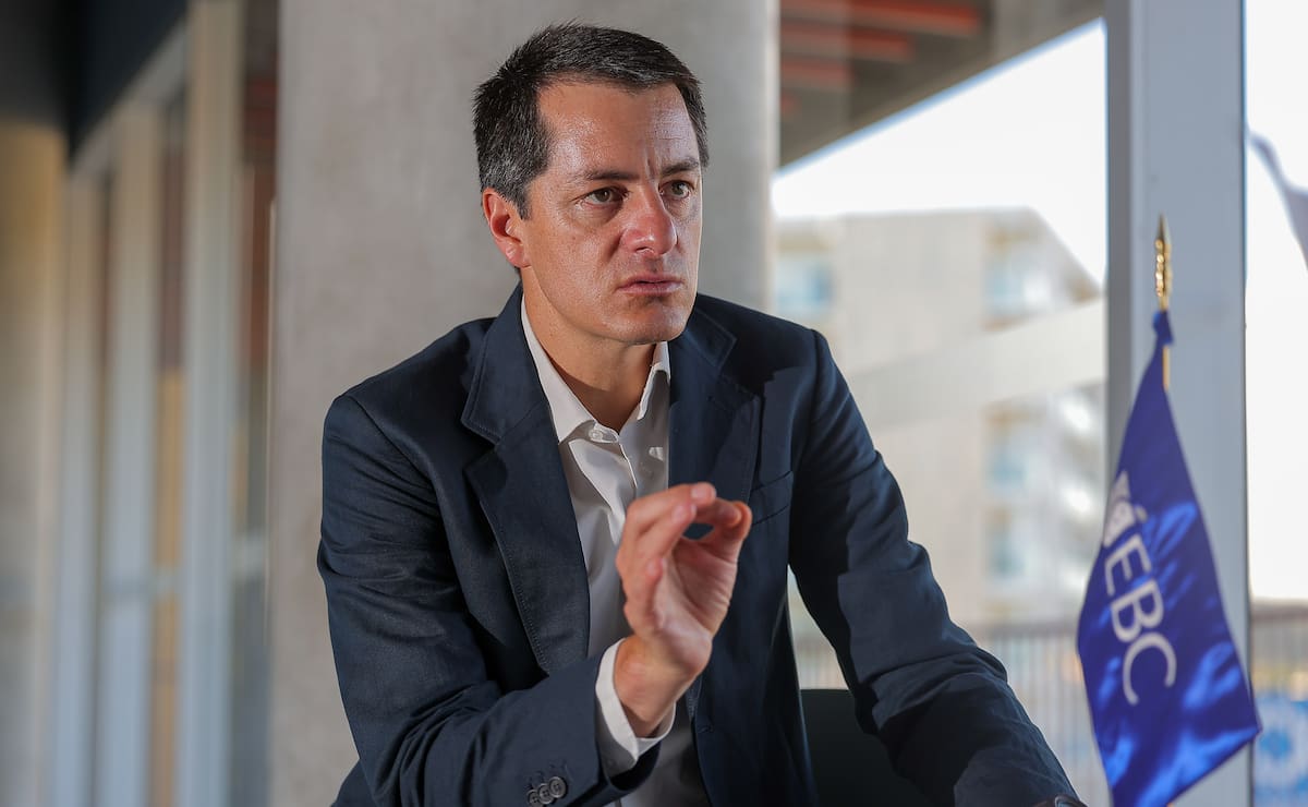 Diego Prieto Barbachano, rector de la Escuela Bancaria y Comercial. FOTO: ELEAZAR ESCOBAR