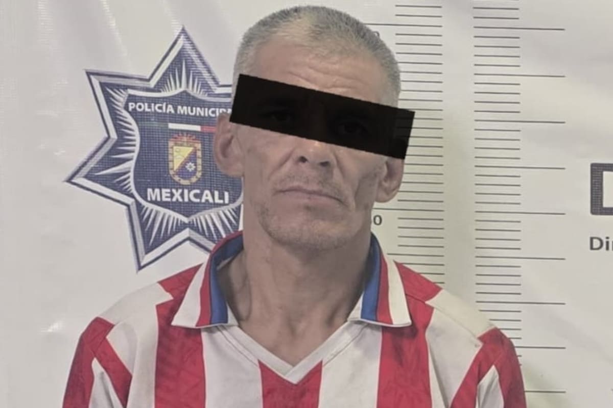Detienen a hombre acusado de golpear y amenazar de muerte a una mujer en Mexicali