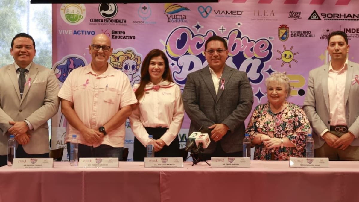 Octubre Rosa MXL 2026: carrera contra el cáncer de mama reunirá a 2 mil 500 en Mexicali