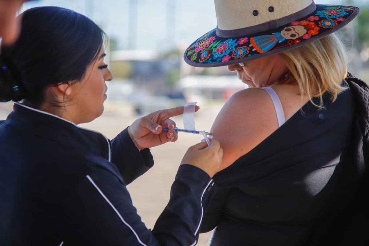 Se realizó este sábado macro jornada de vacunación contra el sarampión