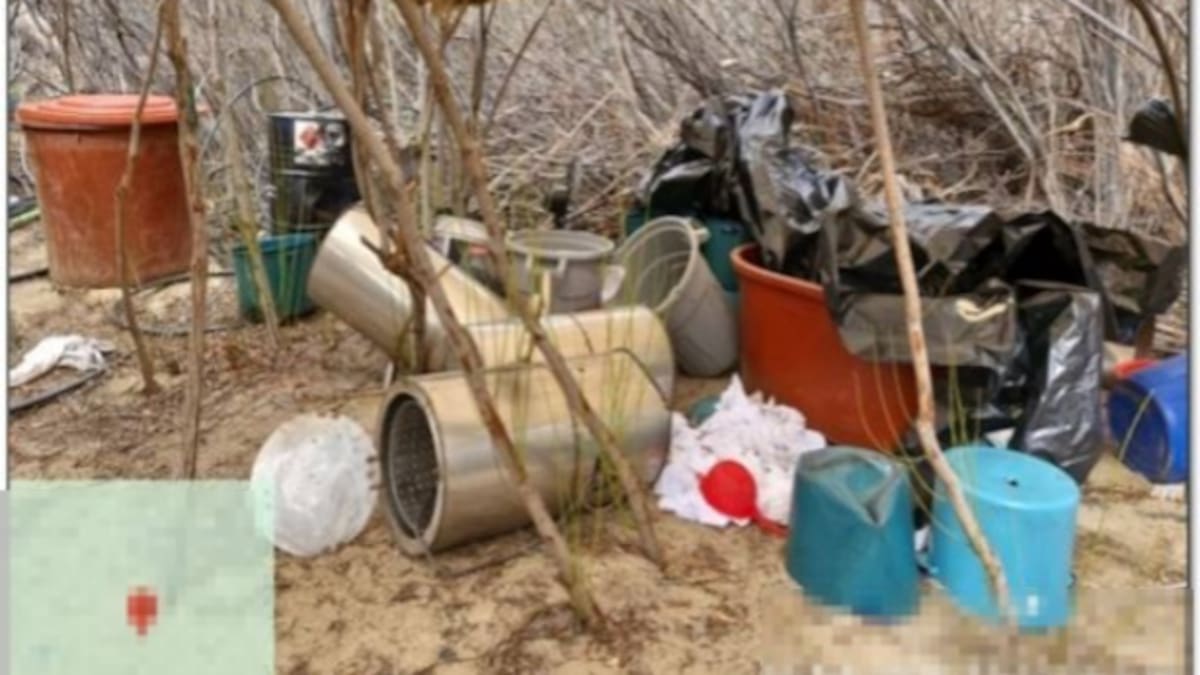 Secretaría de Marina inhabilita laboratorio clandestino en San Matías, Baja California