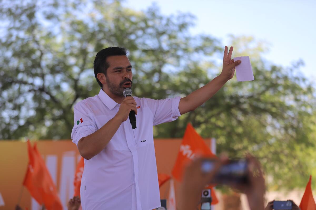 Jorge Álvarez Máynez asegura que él sería el único capaz de derrotar a Morena