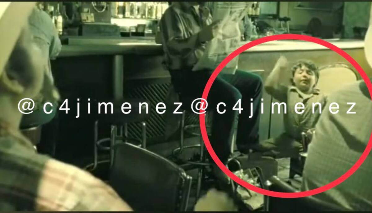 Víctor participó en el filme ‘Salvando al soldado Pérez’ a los 8 años, dando vida a Juan Pérez.