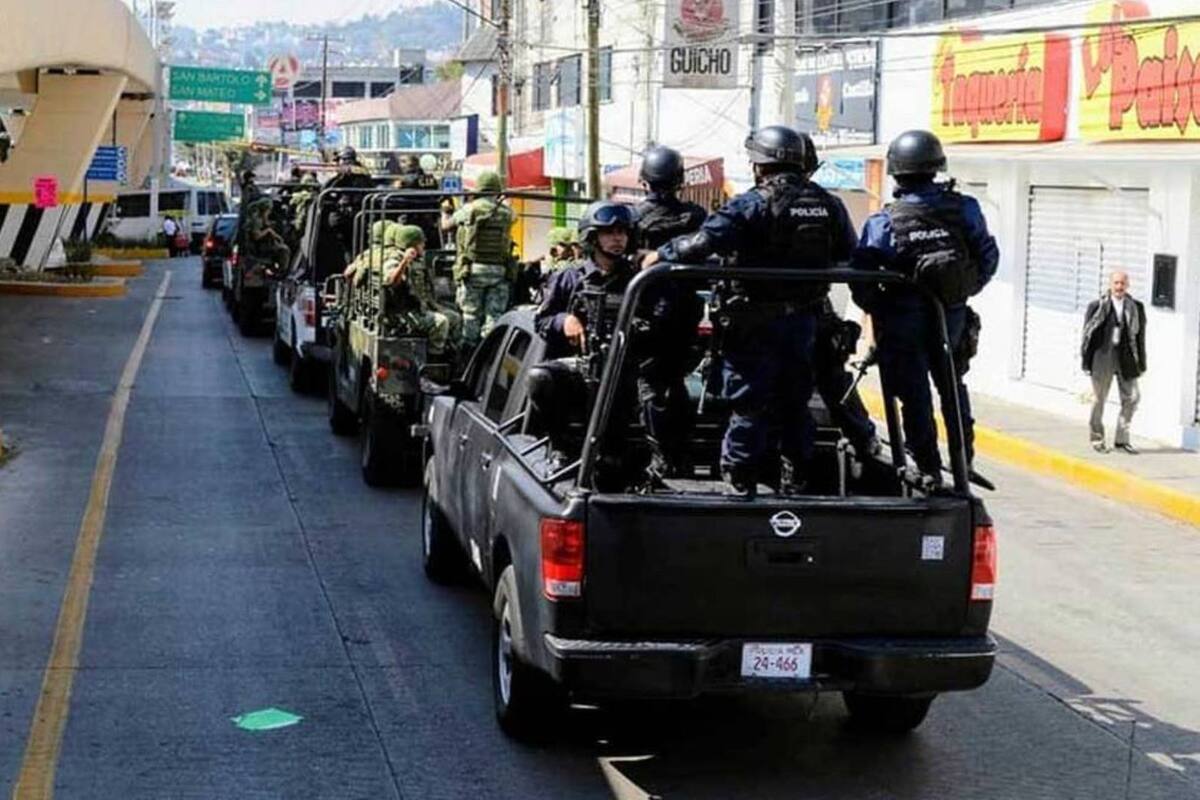 Edomex realiza operativo "Naucalpan Seguro"; detienen a 17 personas