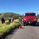 Volcadura en la carretera a Mina Nyco deja dos lesionados