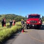Volcadura en la carretera a Mina Nyco deja dos lesionados, entre ellos un hombre de 33 años con heridas graves