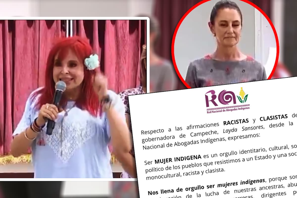 Layda Sansores dice que “Ser mujer indígena pobre es lo peor que te puede pasar” enfrente de Sheinbaum; organizaciones exigen disculpa pública