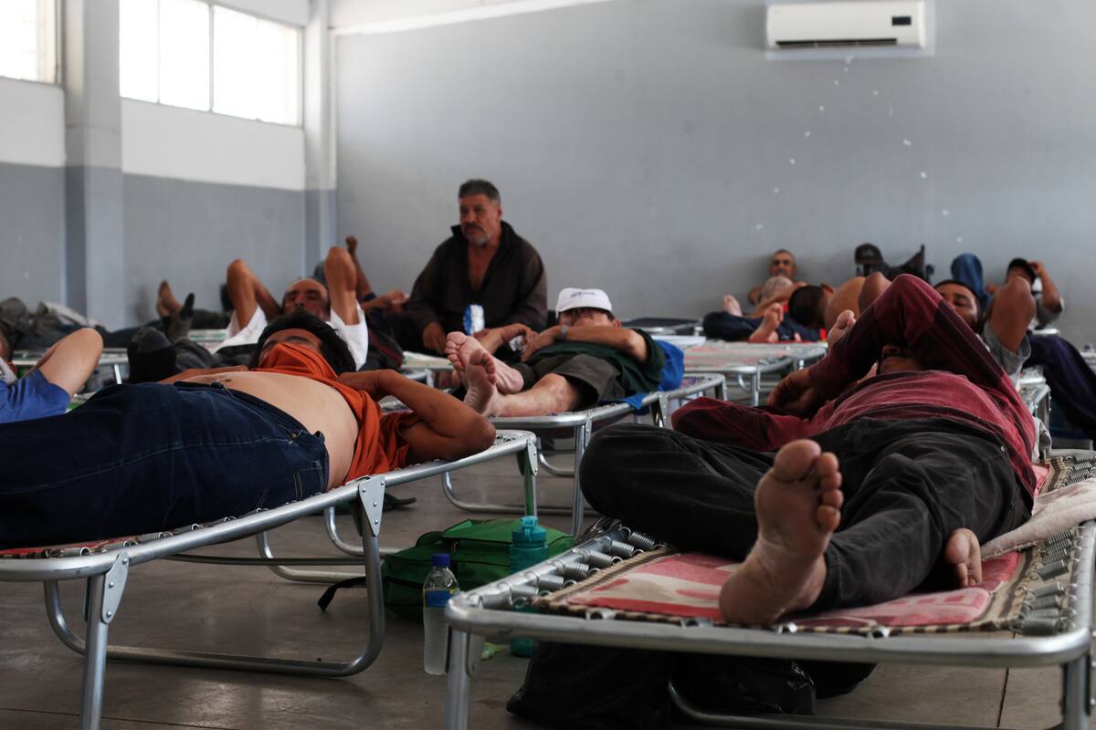 Están al tope los albergues de migrantes