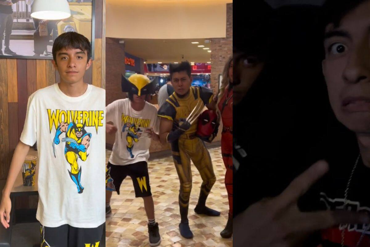 Tiktoker muestra cómo su hermano menor logró entrar a ver Deadpool & Wolverine y se hace viral