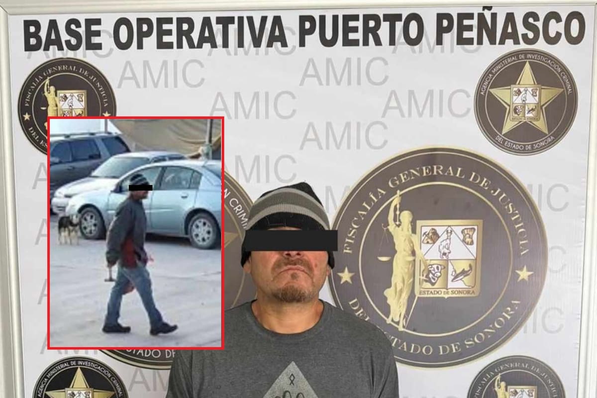 Matan al perro ‘Canelo’ a martillas y capturan presunto implicado en Puerto Peñasco