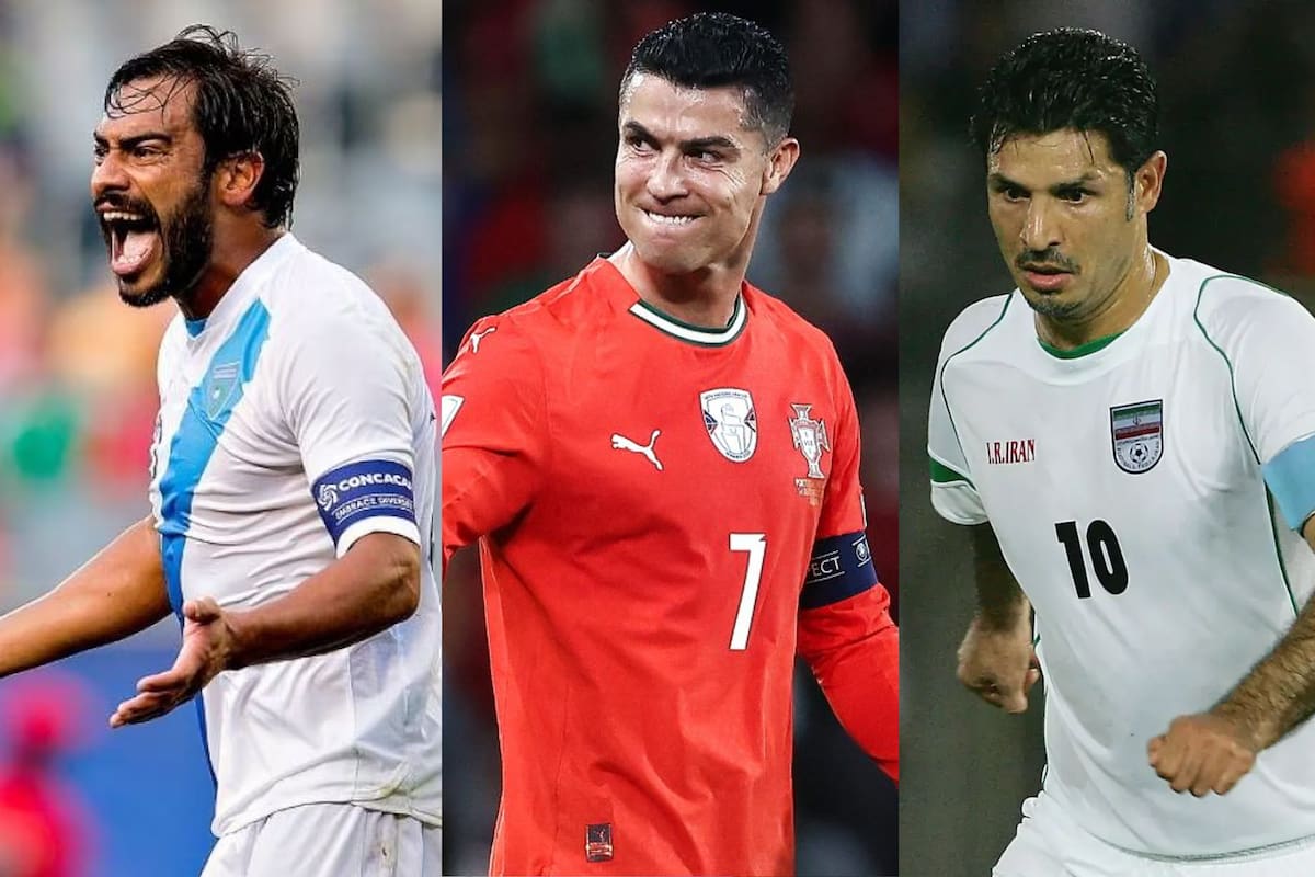 ¿Quiénes son los máximos goleadores en la historia de las eliminatorias para la Copa del Mundo?