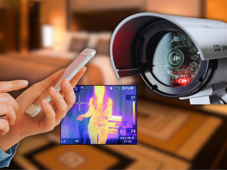 Cómo detectar cámaras ocultas en hoteles con tu celular en menos de 5 minutos usando infrarrojos, linterna y WiFi