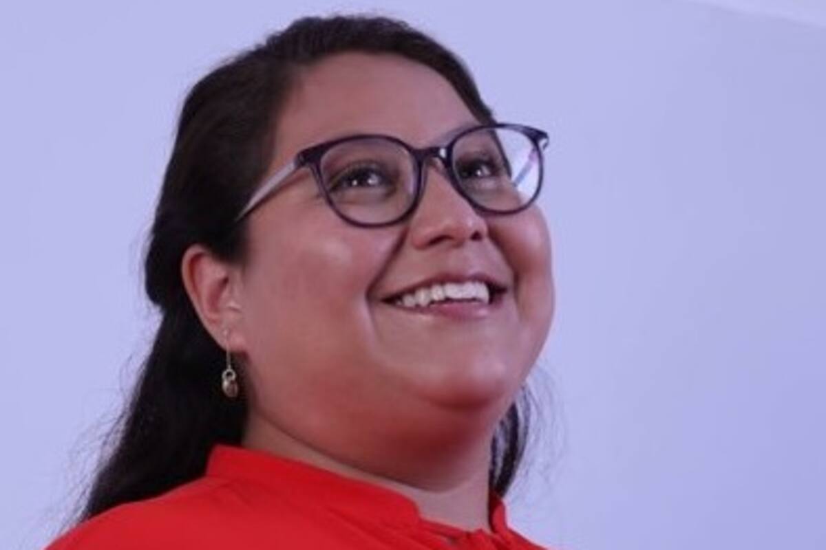 Senadora Citlalli Hernández anuncia candidatura para Secretaría de Morena