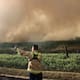 Refuerzan combate a incendio fronterizo con coordinación binacional