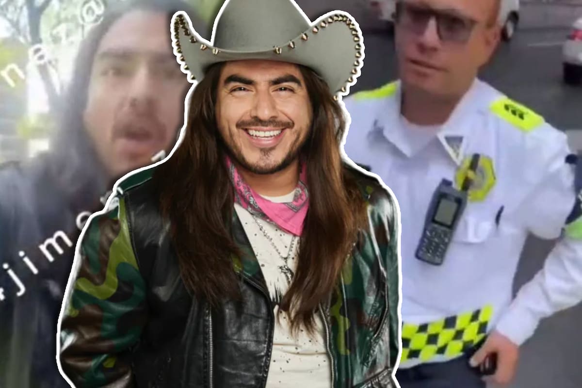 Captan a Rey Grupero peleando e insultando a un policía en México tras cometer infracción