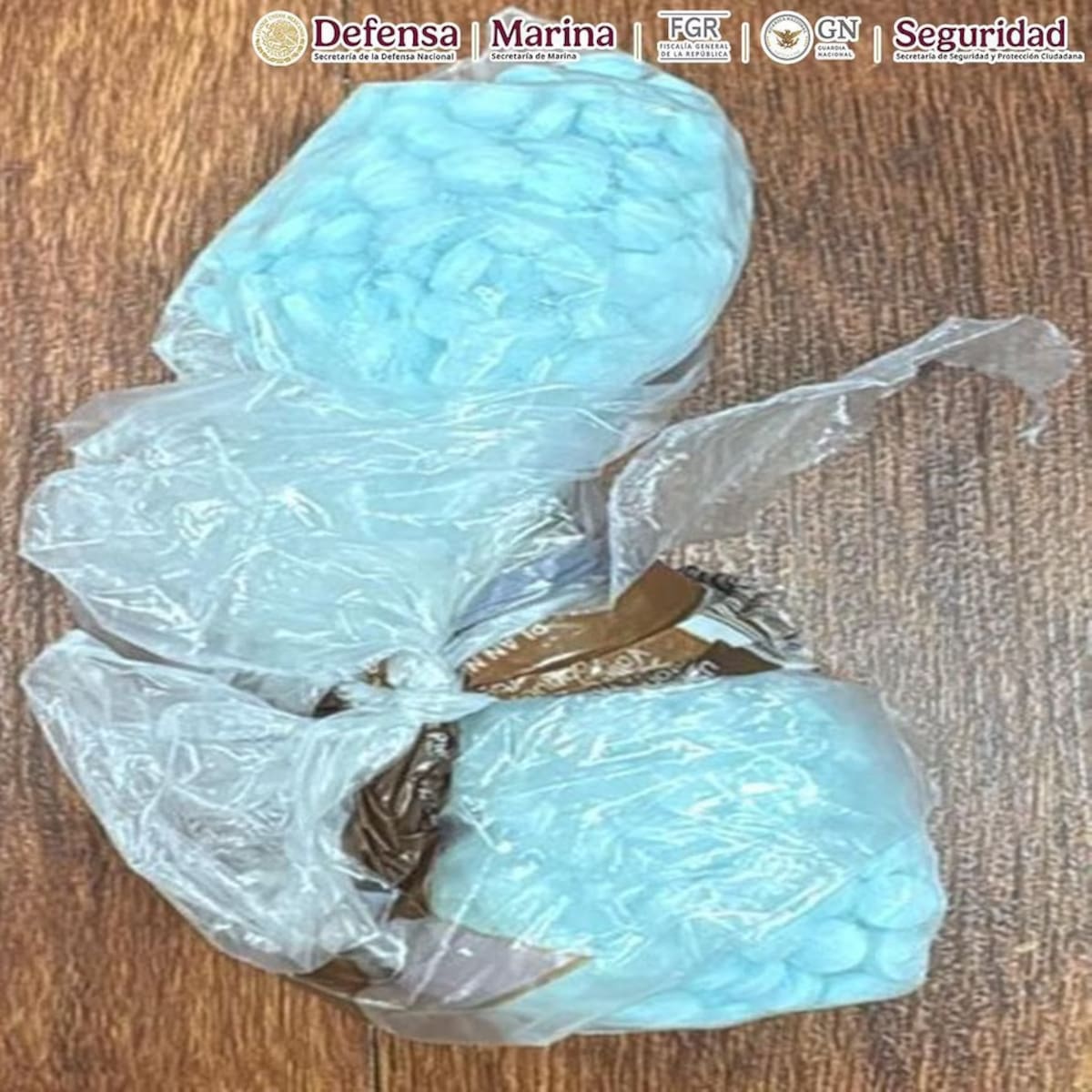 Pastillas decomisadas tras la detención de "El mero mero". / FGR.