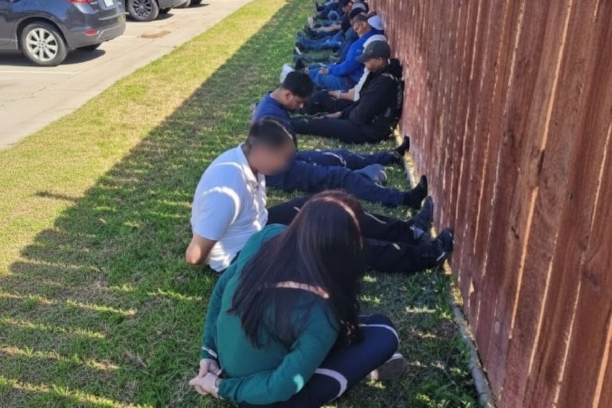 Desarticulan red de tráfico de personas en Imperial; 23 detenidos, entre ellos 4 presuntos traficantes