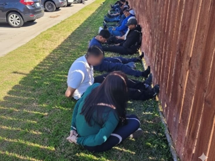 Desarticulan red de tráfico de personas en Imperial; 23 detenidos, entre ellos 4 presuntos traficantes