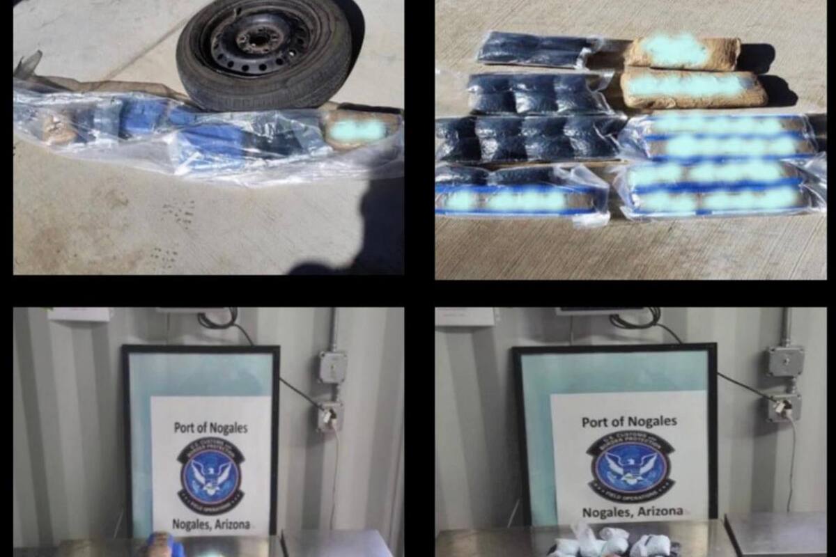 Arizona: Decomisaron 200 mil pastillas de fentanilo y 2 kilos de heroína