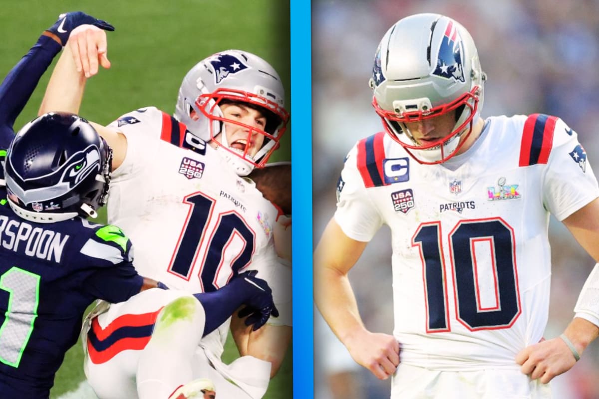 Drake Maye habría jugado lesionado durante el Super Bowl LX