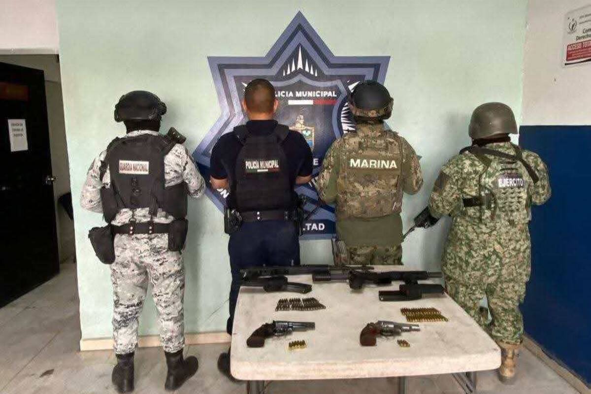 Aseguran armas largas y cortas en la Colonia Cajeme
