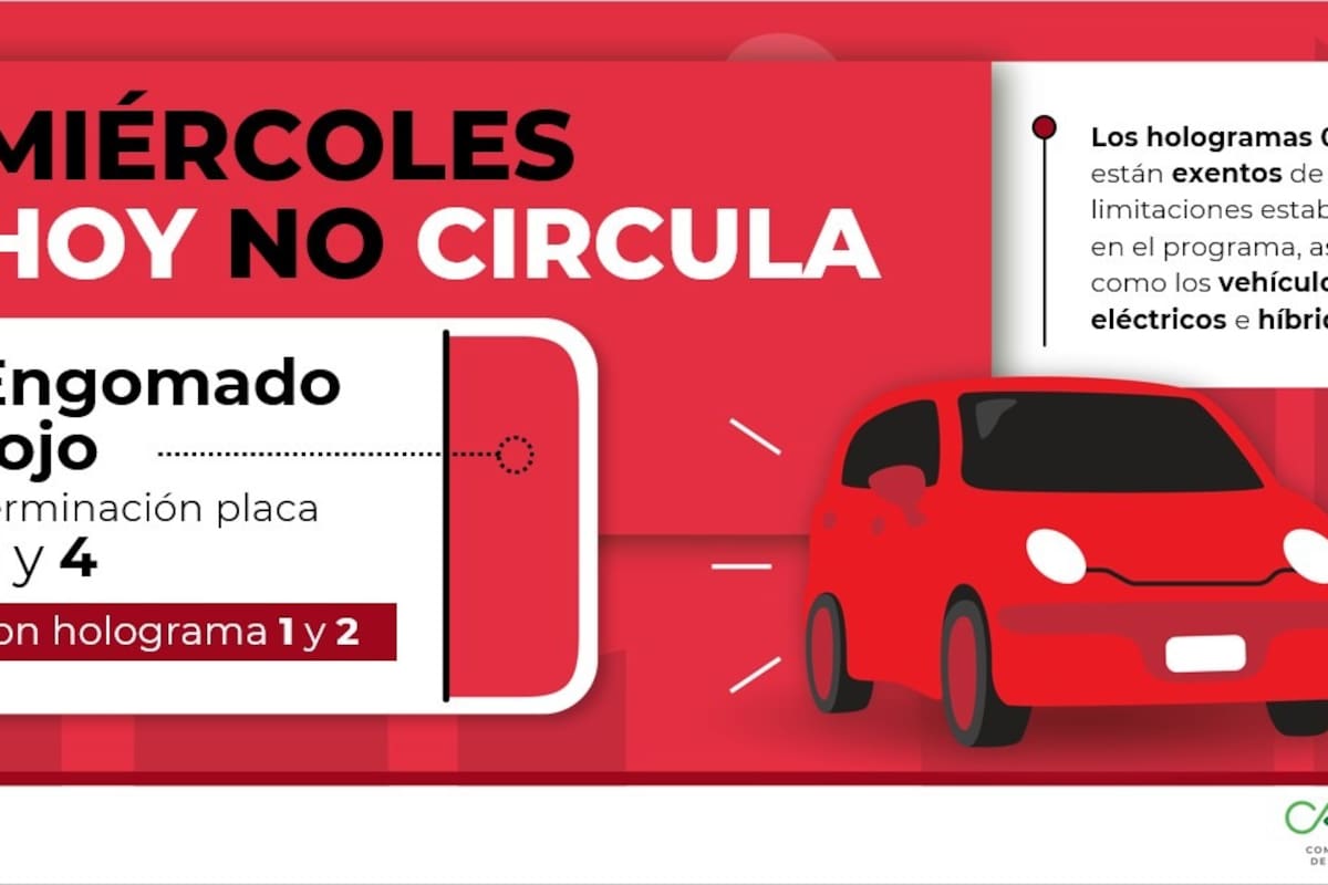 Hoy No Circula CDMX y Edomex: restricciones para este miércoles 29 de enero de 2025