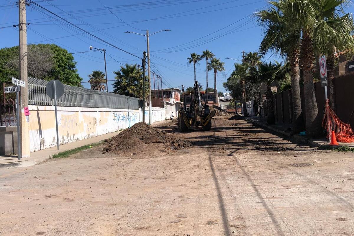 Calles principales de Magisterial de Rosarito serán rehabilitadas